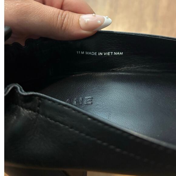 NEW Everlane The Day Heel In Black Size 11 - Picture 9 of 12